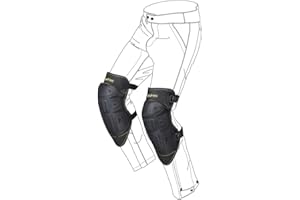 SPIDI K-Net protettori per ginocchia da moto, regolabili, taglia unica