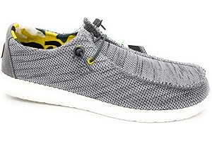 Rhapsody Mocassino Allacciato Uomo Tessuto 904099 Grigio o Blu Scarpa Traspirante Made in Italy con Fondo Antiscivolo. Primavera Estate 2020