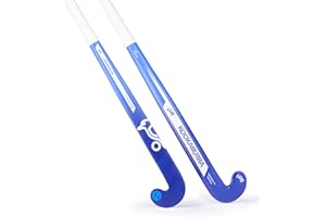 Kookaburra Indoor Hex Hockey Stick, Bastone Unisex, Blu, 37.5" Light