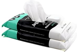 FARLA MEDICAL MediWipes Patient Cleansing Wet Wipes - Pack of 60 - Enriched with Aloe Vera Wet Wipes - Fragrance-Free & Alcohol-Free, Safe, Plastic-Free & Paraben-Free for Home & Healthcare Use (20 x 28 cm)