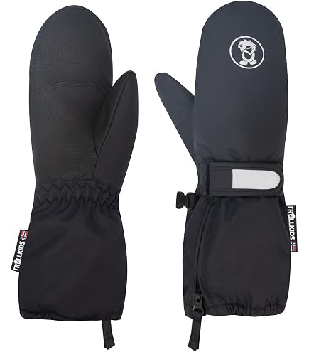 Trollkids wasserdichte nachhaltige Kinder Handschuhe Troll,  Marine/Mediumblau, Gre 4 : Amazon.de: Fashion