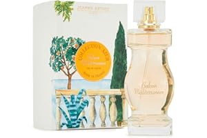 JEANNE ARTHES - Woda perfumowana dla kobiet French Way Of Life - Kolekcja Azur - Balkon Śródziemnomorski - Owocowy i kwiatowy - Cedr i Piwonia - Wyprodukowano we Francji w Grasse - Prezent dla kobiet