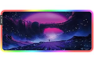 Bimormat Anime Podkładka pod mysz dla graczy, 900 x 400 x 3 mm, duża, XXL, podkładka na biurko z antypoślizgową gumową podstawą i trwałymi zszytymi krawędziami, dla spersonalizowanych graczy (DE