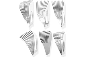 ‎MAY May Set 60 Sterile Einweg Skalpellklingen – Probierset Fig. 10-15 aus Karbonstahl – Präzisions-Klingen für Basteln, Modellbau, Fußpflege, Dermaplaning – Passend für Griff Nr. 3