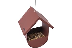 Zolux, Support de graines pour Les Oiseaux cabane Terracotta