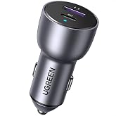 Ugreen 52.5 W &Ccedil;ift Port USB C-USB A PD-QC Hızlı Ara&ccedil; Şarj Cihazı