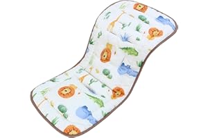 MIRACLE BABY seat Liner for Pushchair, Pushchair seat Liner, Universal pram Baby Pushchair Seat Liner 34 * 78cm