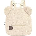 Aomig Kids Mini Furry Backpack, Toddler Mini Cute School Rucksack, Preschool Kindergarten Elementary Small Backpack, Toddler Girls Boys Adjustable Rucksack, Kids Plush Backpack for School Travel