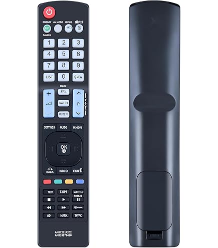 GOUYESHO Télécommande de Rechange AKB72914050 pour LG LED LCD Plasma TV 55LW579S 32LW579S 42LW650S 47LW650 55LW5500 42LW650S 47LW650G 42LW650W 47LW650T 42LW450N pour télécommande LG