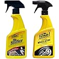 Formula 1 Mr.Leather 615163 Spray Cleaner and Conditioner (473 ml) & 615254 High Performance Foaming Wheel Cleaner (680 ml)