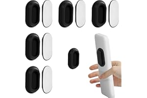DEEPTON 5 Stück Magnetischer Fernbedienung Halterung, Silikon Starker Magnethalter für Wand, Wandhalterung für Schule und Zuhause, Schwarz