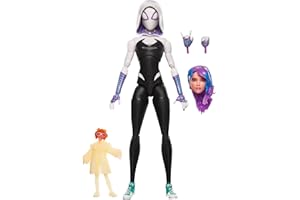 Marvel Legends Series, Spider-Gwen, Spider-Man: Cruzando el multiverso, Figura Coleccionable de 15 cm