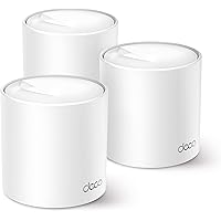TP-Link Deco X50 Wi-Fi 6 Mesh WLAN Set(3 Pack), AX3000 Dualband Router &Repeater (Reichweite bis zu 604m²,WPA3, ideal für gro