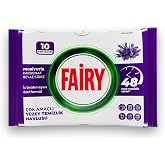 Fairy &Ccedil;ok Ama&ccedil;lı Y&uuml;zey Temizlik Havlusu 10 Yaprak | Lavanta Yağlı | Beyaz Sirke &amp; Karbonat