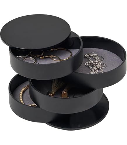 Portapenne YAMAZAKI TOWER - Nero, Acciaio, 9x9x20 Cm, Design Giapponese