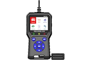 BingoHive Professional OBD 2 Scanner Car Engine Fault Code Reader CAN Diagnostic Scan Tool, Read and Clear Error Codes for 1996 or Newer OBD2 Protocol Vehicle, Real-Time Data, Multilingual