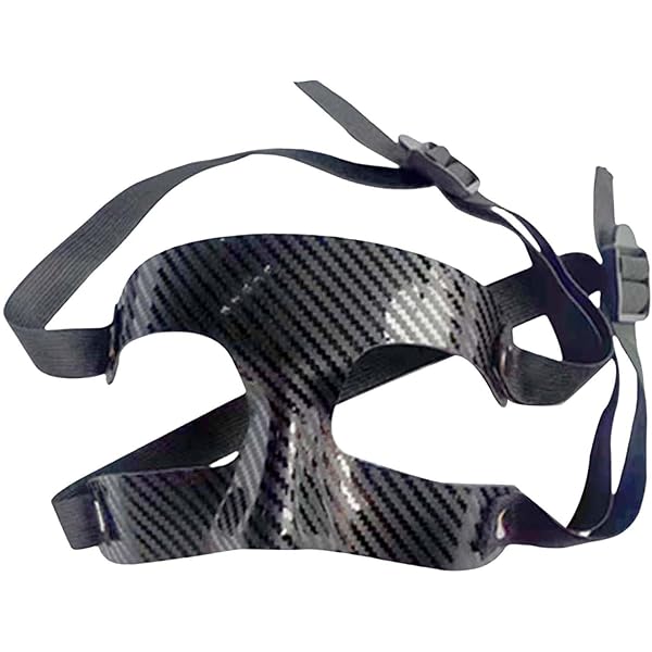 TARSHYRY Nasenschutz Für Sport - Atmungsaktive Gesichtsmaske Bei Nasenbruch