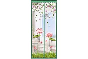 Ohmais Tenda Zanzariera Magnetica per Porta con Calamita per Porte Impedendo agli Insetti di Entrare