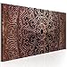 Produktbild decomonkey | Bilder Mandala 120x40 cm | 1 Teilig | Leinwandbilder | Bilder | Vlies Leinwand | Bilder | Wand | Bild auf Leinwand | Wandbild | Kunstdruck | Wanddeko | Zen psytrance Kunst | DKA0046b1PS