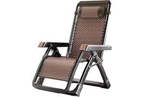 ‎CEIEVER CEIEVER Sonnenliege Klappbar, Campingliege mit Kopfstütze Gartenliege klappbar 0°-170° Verstellbarer Rückenlehne Grand Patio Sonnenliege Liegestuhl für Patio-Garten-Strand-Pool