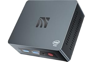 KUYIA Mini PC Desktop Computer Celeron J4105 fino a 2,30 GHz 8 GB DDR+256 GB SSD 4K Dual HDMI WiFi 5 Gigabit Ethernet USB 3.0 BT4.0 per Home Office Gaming Study