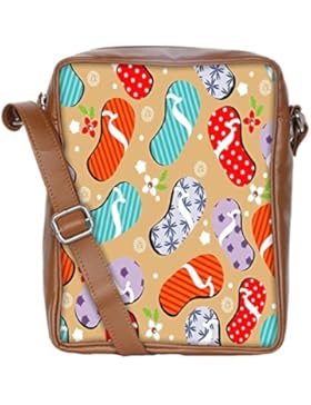 Snoogg , Damen Umhängetasche mehrfarbig multi