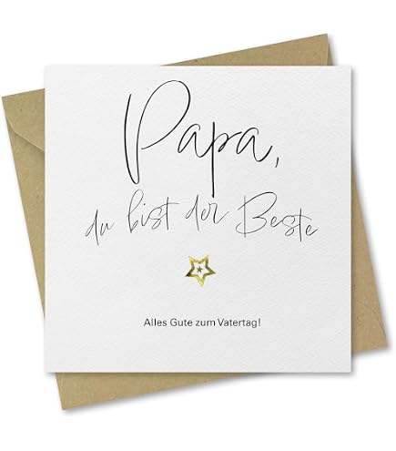 Vatertagskarte Von Manufaktur Hamburg – Postkarte Mit Spruch, Inkl. Umschlag, Motiv 3