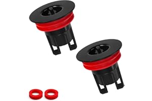 KLEHOPE Bouchon Douche Anti Odeur, 2 Pièces Clapet Anti Odeur, Panier Bonde de Douche avec Bague D'étanchéité, pour Siphons de Sol 28-45 mm