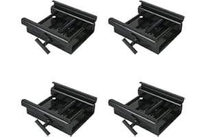 4x Showtec Marquee Tent Beam Clamp Kader (Black)