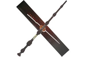 Aomig Magiczna różdżka, Akcesoria Kostiumy dla dziecka, Magiczna różdżka Kostium Czarodziej College Cosplay Halloween, Prezent dla dzieci i dorosłych