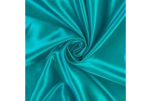 Mondo Tessuti – Pannello Raso Morbido Tinta Unita 100x150cm (Petrolio)