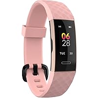 Noise ColorFit 2-Smart Fitness Band with Coloured Display, Activity Tracker with Steps Counter, Heart Rate Sensor, Calories Burnt Count, Menstrual Cycle Tracking for Women (Dusk Pink)
