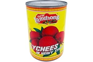 Lychee in Syrup 565g can by Lamthong