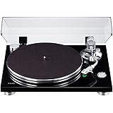 Teac TN-3B-SE HiFi Giradischi con trazione a cinghia (amplificatore MM phono EQ, innovativo braccio SAEC, piatto in alluminio