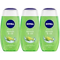 Nivea Lemon and Oil Shower Gel, 250ml (Pack of 3)