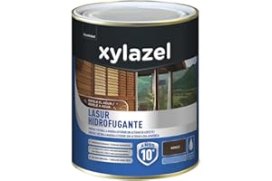 XYLAZEL 2163303 Lasur Protector Hidrofugante Satinado, Color Wengué, 750 ml