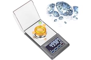 KSTE Pocket High Precision Electronic Digital Balance Scale 0.0001g Jewelry Weight Gram Scales