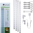 Cefrank Set of 4 LED Light Bar Kit for Display Cabinet -White