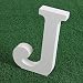 Wishwin White Large Wooden Letters 5.9" A-Z