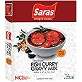 Saras Fish Curry Gravy Mix 250 Gm(Pack of 2) I Ready to Cook Spice Mix(Sterlized) I Kerala style fish curry masala I Serves 8