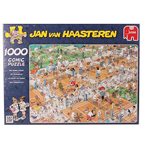 Preisvergleich Produktbild Jumbo Spiele Der Tennisplatz - 1000 Teile