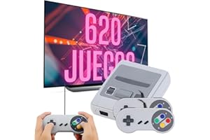 BLUETRENDS Mini Console Arcade Classica 620 Giochi Videogiochi Retro Classici anni 80 e 90 console Arcade per 2 giocatori connessione AV