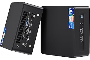 NENCHIN Intel NUC 12 Pro，for ASUS NUC12 Pro Wall Street Canyon NUC12WSHi5 Mini PC，Core i5-1240P 12th Gen, 12 Kerne, 12 MB Cache, bis zu 4,4 GHz Turbo, 28 W Iris Xe-Grafik, 16 GB RAM, 512 GB SSD, Win 11 Pro