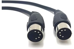 RAGAI MainCore 50cm 5-pin Midi to 5-pin Midi Audio Cable. for connecting Synths, Keyboards (0.5m)