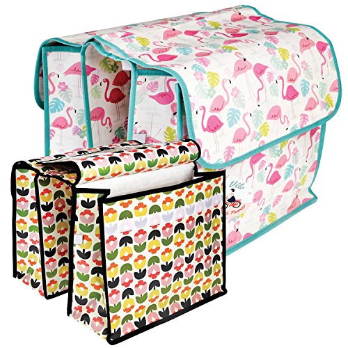 LS Design Kinder Fahrradtasche Doppelpacktasche Gepäckträgertasche Klettverschluss