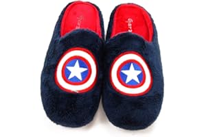 GARZON - Zapatilla Casa Escudo con Estrella Super Heroe - Made in Spain.
