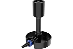 SunSun CSP-40 Standskimmer für Teiche bis 40 m², max. 16.000 l/h, Skimmer als Blättersammler für Gartenteich Teichpflege, zum Anschluss an Pumpe