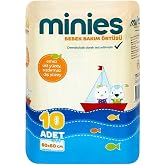 Minies Bebek Bakım &Ouml;rt&uuml;s&uuml; 60x60 Cm 10 Adet, 20000031102200
