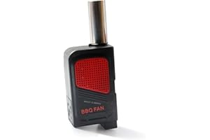 Aofan Portable Electric BBQ Fan for Camping, Barbecue & Charcoal Grill Igniter - Battery-Powered Air Blower, Fire Starter for Outdoor Cooking
