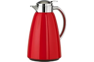 Emsa Campo - Jarra Térmica de 1 L, Cierre Quick Tip, Color Blanco